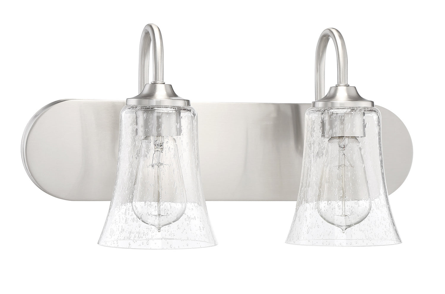 Craftmade - 50402-BNK - Two Light Vanity - Gwyneth - Brushed Polished Nickel