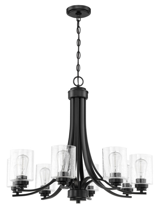 Craftmade - 50528-FB - Eight Light Chandelier - Bolden - Flat Black