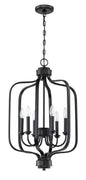 Craftmade - 50536-FB - Six Light Foyer Pendant - Bolden - Flat Black