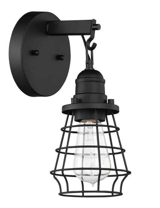 Craftmade - 50601-FB - One Light Wall Sconce - Thatcher - Flat Black