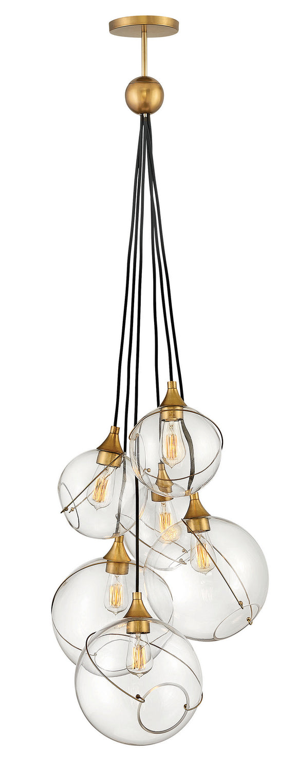 Hinkley - 30306HBR - LED Chandelier - Skye - Heritage Brass