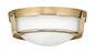 Hinkley - 3223HB - LED Foyer Pendant - Hathaway - Heritage Brass