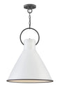 Hinkley - 3555PT - LED Pendant - Winnie - Polished White