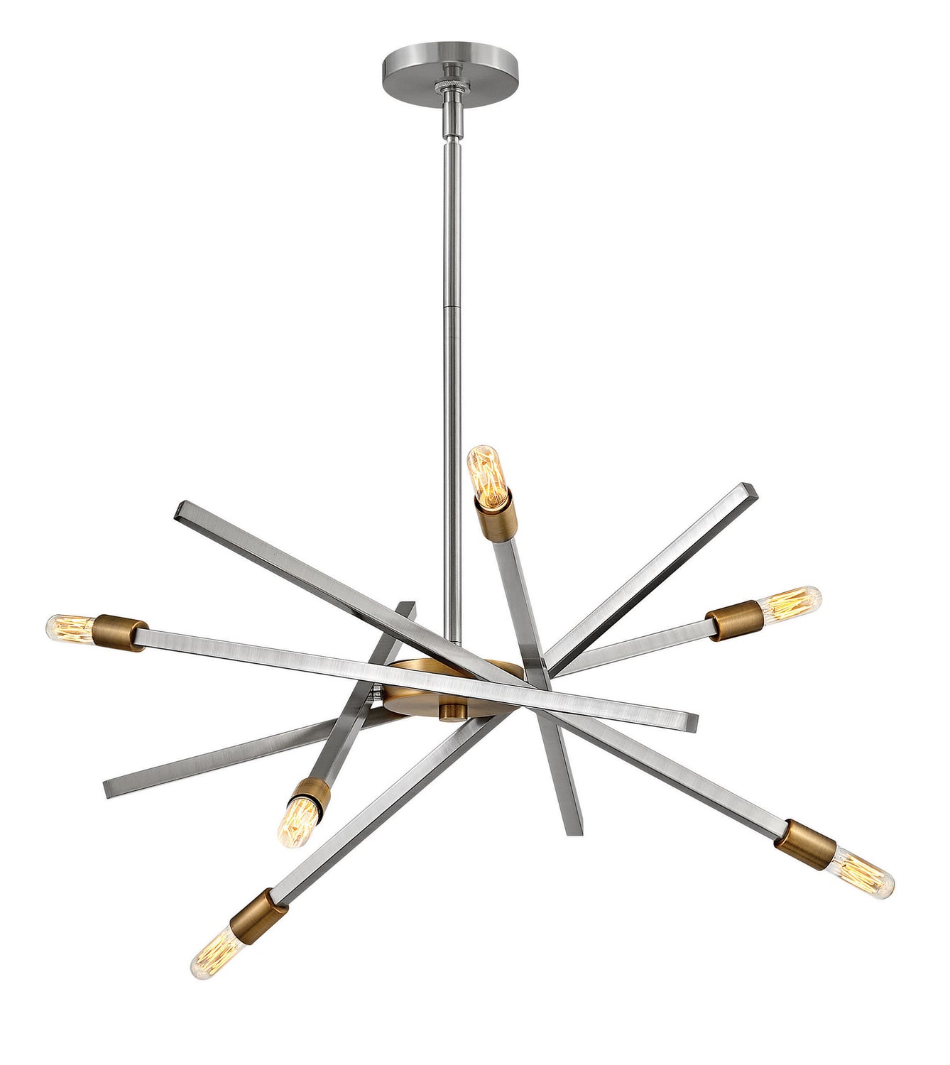 Hinkley - 4765BN - LED Chandelier - Archer - Brushed Nickel