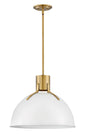 Hinkley - 3483PT - LED Pendant - Argo - Polished White