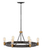 Hinkley - 4266DZ - LED Chandelier - Silas - Aged Zinc