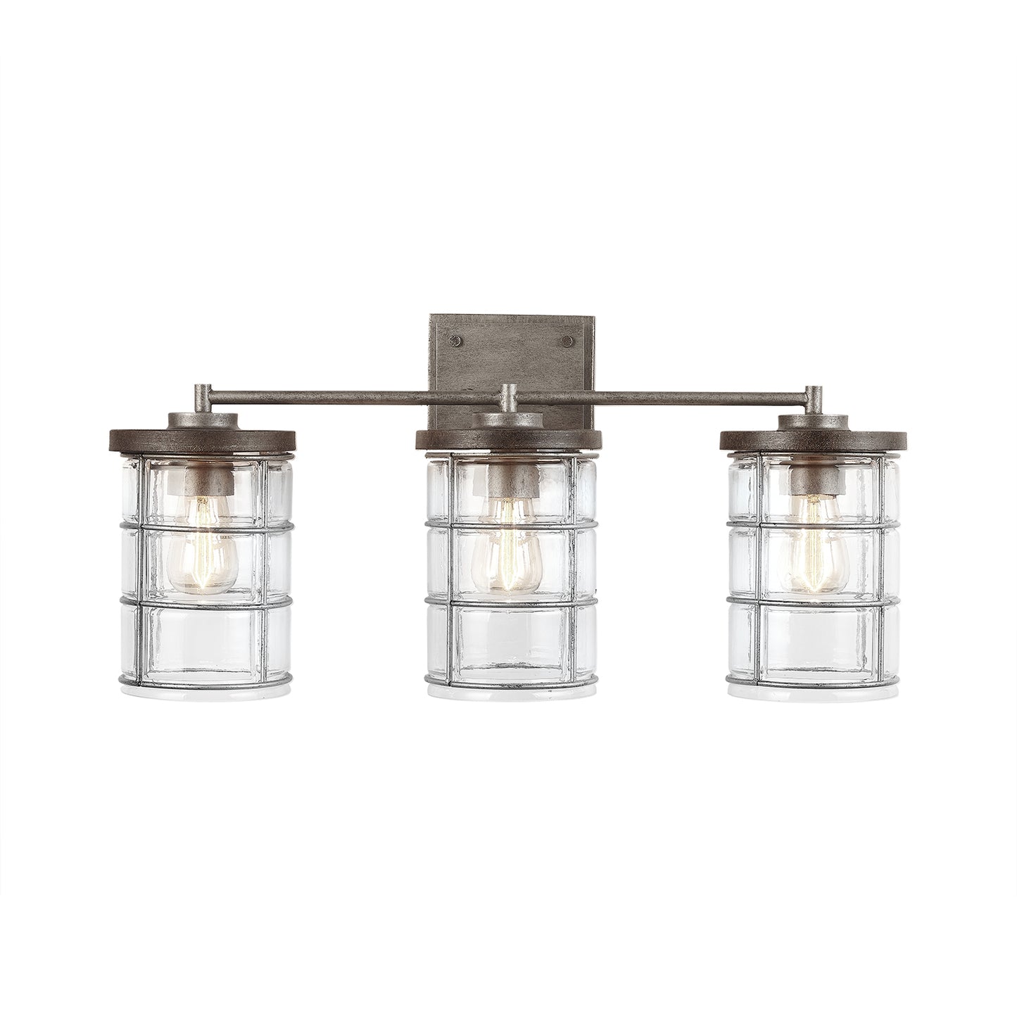 Capital Lighting - 129431UG-439 - Three Light Vanity - Colby - Urban Grey