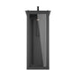 Capital Lighting - 934642BK-GL - One Light Outdoor Wall Lantern - Hunt - Black