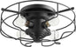 Quorum - 3905-17-69 - Four Light Ceiling Mount - 3905 Vintage Ceiling Mounts - Textured Black