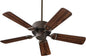 Quorum - 43425-86 - 42"Ceiling Fan - Estate - Oiled Bronze