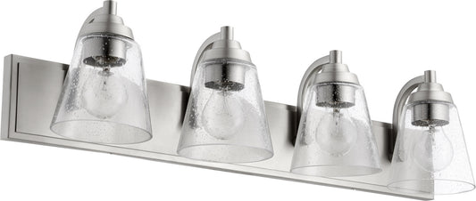 Quorum - 518-4-65 - Four Light Vanity - 518 Vanities - Satin Nickel