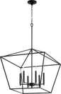 Quorum - 644-6-69 - Six Light Chandelier - Gabriel - Textured Black