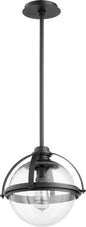 Quorum - 88-13-69 - One Light Pendant - Meridian Globe Pendants - Textured Black