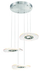 George Kovacs - P1783-084-L - LED Pendant - Light Ray - Brushed Nickel