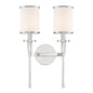 Crystorama - HAT-472-PN - Two Light Wall Sconce - Hatfield - Polished Nickel