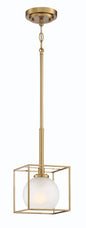Designers Fountain - 94530-BG - One Light Mini Pendant - Cowen - Brushed Gold