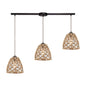 ELK Home - 10709/3L - Three Light Pendant - Coastal Inlet - Oil Rubbed Bronze