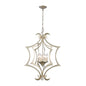 ELK Home - 12063/6 - Six Light Pendant - Delray - Aged Silver