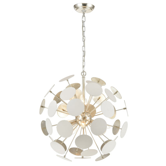 ELK Home - 18285/6 - Six Light Chandelier - Modish - Matte White