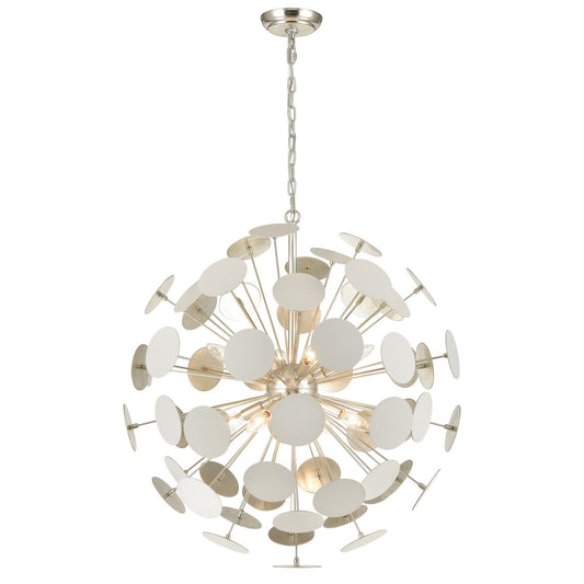 ELK Home - 18286/8 - Eight Light Chandelier - Modish - Matte White
