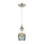 ELK Home - 25098/1 - One Light Mini Pendant - Sutter Creek - Satin Nickel