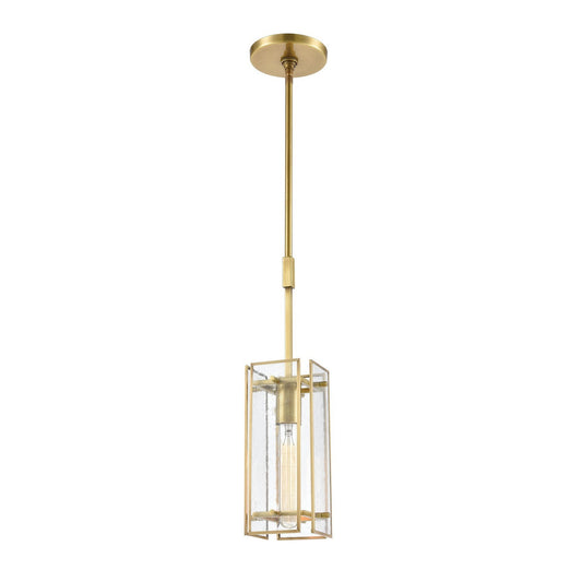 ELK Home - 32381/1 - One Light Mini Pendant - Hyde Park - Satin Brass