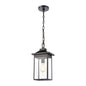 ELK Home - 46703/1 - One Light Outdoor Pendant - Lamplighter - Matte Black