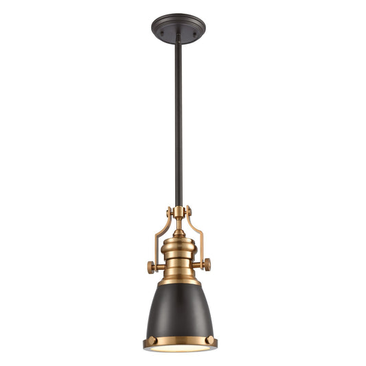 ELK Home - 66579-1 - One Light Mini Pendant - Chadwick - Oil Rubbed Bronze