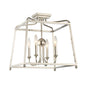 Crystorama - 2243-PN_NOSHADE - Four Light Semi Flush Mount - Sylvan - Polished Nickel