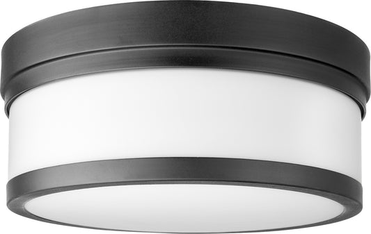 Quorum - 3509-12-69 - Two Light Ceiling Mount - Celeste - Textured Black
