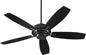 Quorum - 64525-69 - 52"Ceiling Fan - SOHO - Textured Black