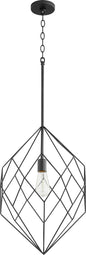 Quorum - 8005-69 - One Light Pendant - Textured Black