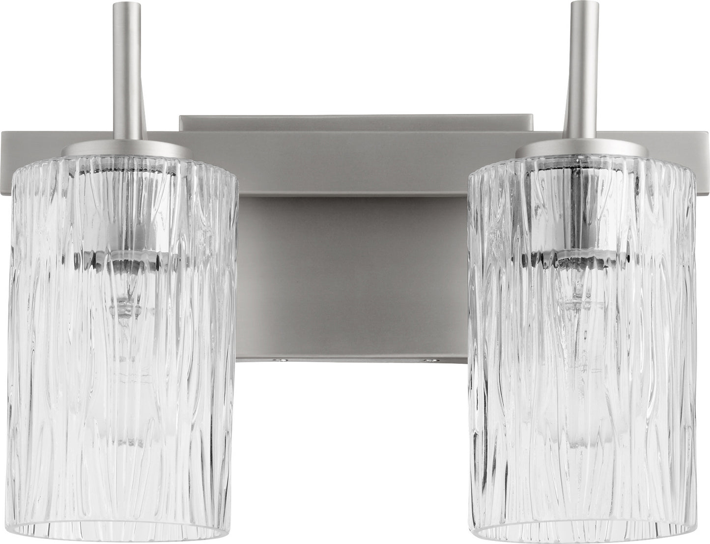 Quorum - 520-2-65 - Two Light Vanity - 520 Lighting Series - Satin Nickel