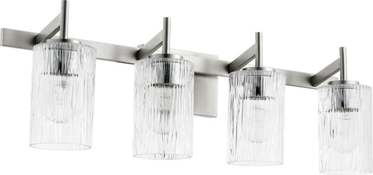 Quorum - 520-4-65 - Four Light Vanity - 520 Lighting Series - Satin Nickel