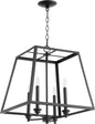 Quorum - 676-4-69 - Four Light Pendant - Textured Black