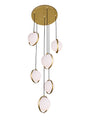 CWI Lighting - 1153P24-6-169 - LED Pendant - Da Vinci - Medallion Gold