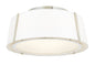 Crystorama - FUL-905-PN - Three Light Semi Flush Mount - Fulton - Polished Nickel