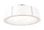 Crystorama - FUL-907-PN_CEILING - Six Light Semi Flush Mount - Fulton - Polished Nickel