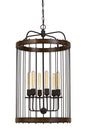 Cal Lighting - FX-3700-6 - Six Light Pendant - Cantania - Metal