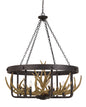 Cal Lighting - FX-3703-8 - Eight Light Chandelier - Angelo - Iron