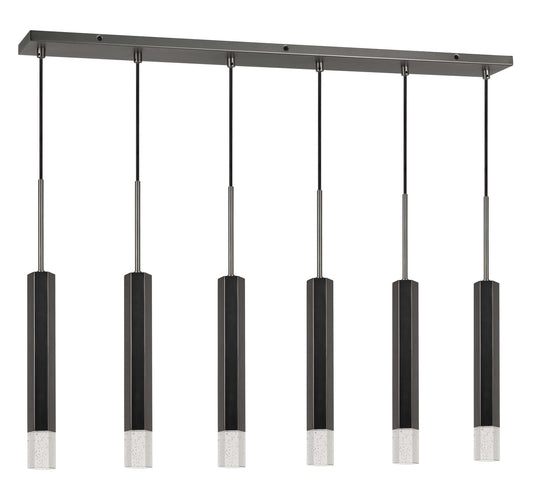 Cal Lighting - FX-3723-6P-GM - LED Pendant - Led Pendant - Gun Metal