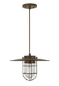 Cal Lighting - FX-3724-1P - One Light Pendant - Owenton - Rust