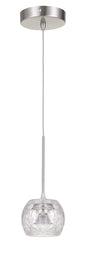 Cal Lighting - UP-1122 - LED Pendant - Ithaca - brushed Steel