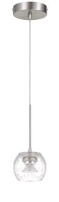 Cal Lighting - UP-1123 - LED Pendant - Ithaca - brushed Steel