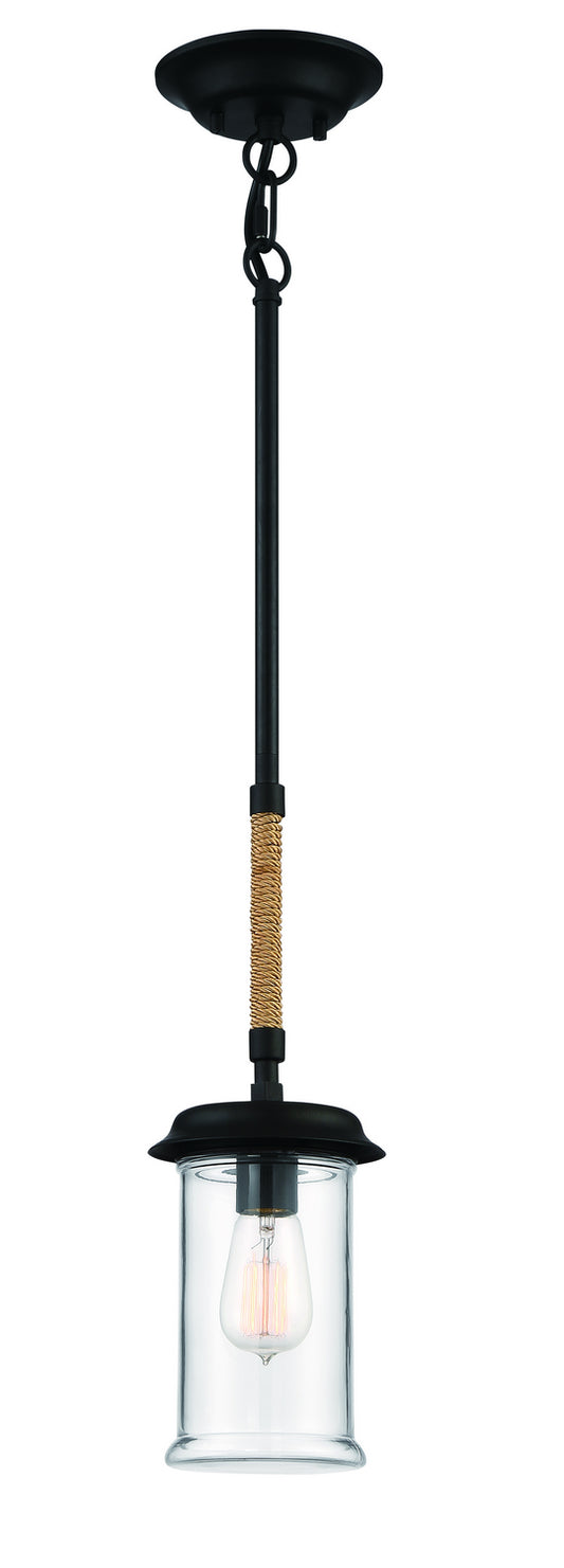 Craftmade - 52091-ESP - One Light Outdoor Pendant - Homestead - Espresso