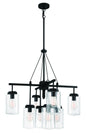 Craftmade - 52128-ESP - Eight Light Outdoor Chandelier - Crosspoint - Espresso