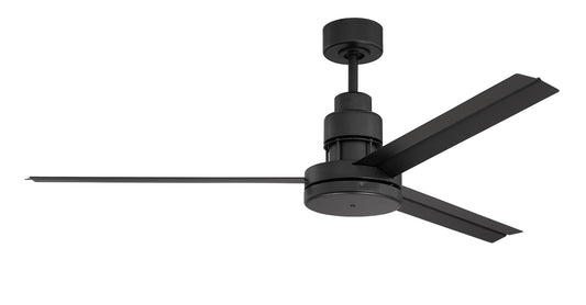 Craftmade - MND54FB3 - 54"Ceiling Fan - Mondo 54" Indoor/Outdoor - Flat Black