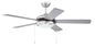 Craftmade - NIK52BNK5 - 52"Ceiling Fan - Nikia - Brushed Polished Nickel