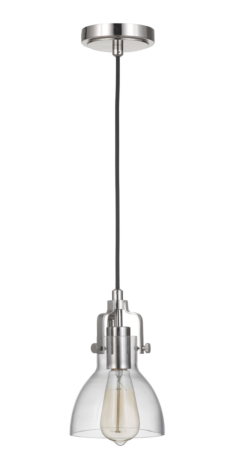 Craftmade - P831PLN1-C - One Light Mini Pendant - State House - Polished Nickel