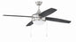 Craftmade - PHA52BNK4-BNGW - 52"Ceiling Fan - Phaze 4 - Brushed Polished Nickel